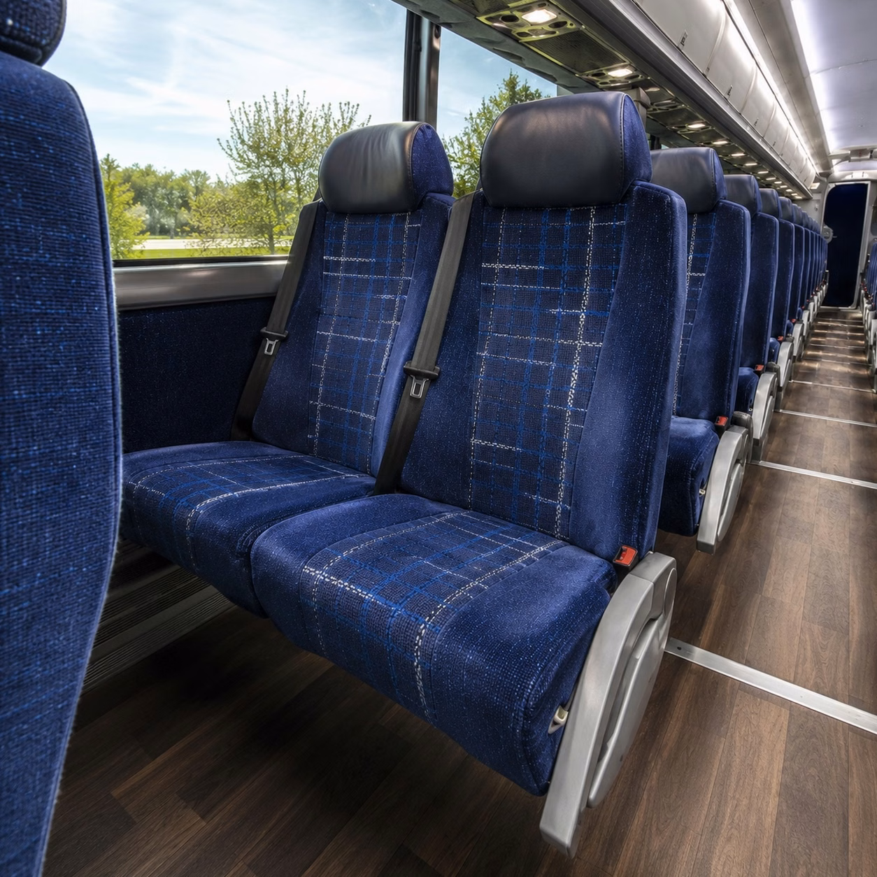 rather than splitting your wedding party into rideshares rent a midland party bus or minibus