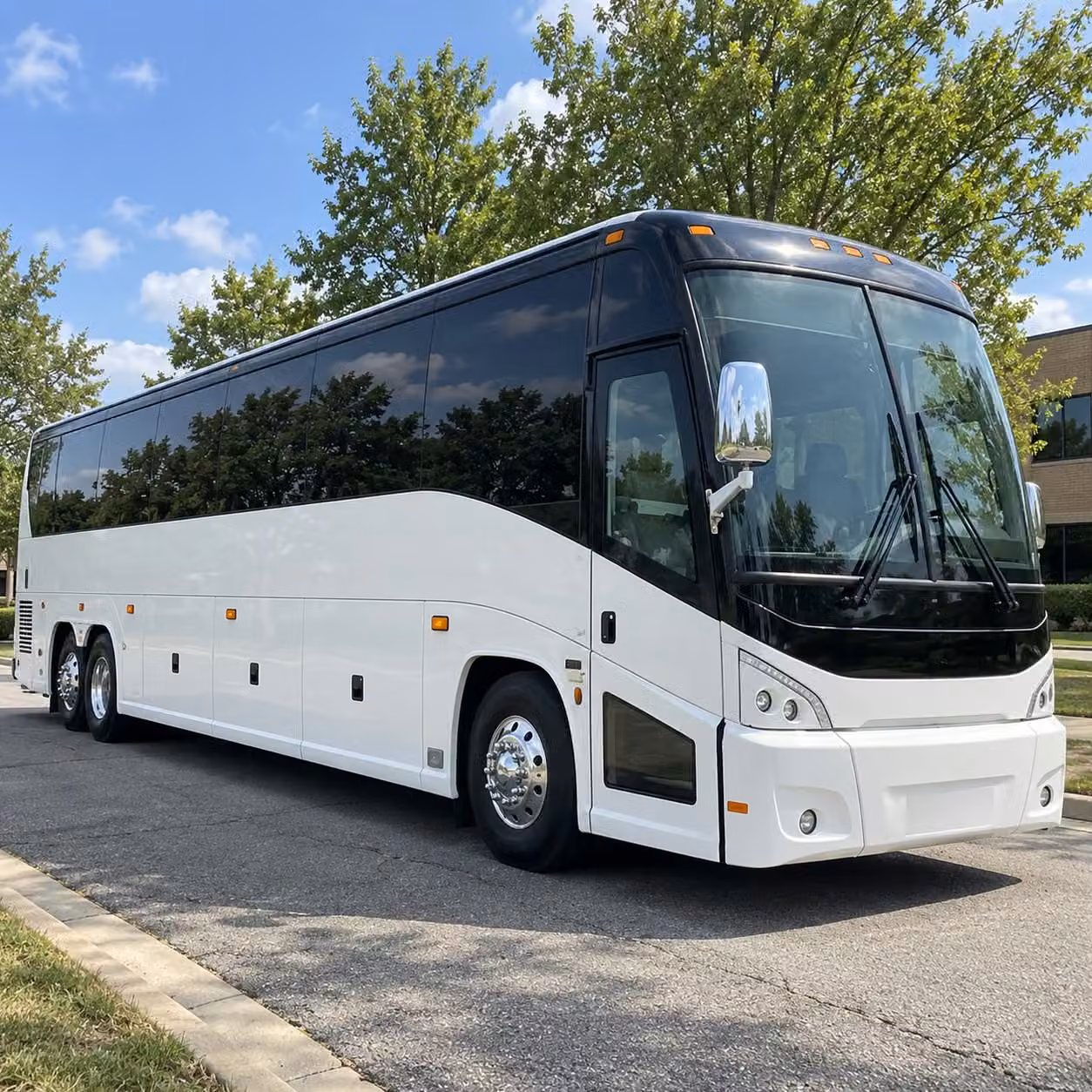 wedding shuttle bus rentals in midland for your big day